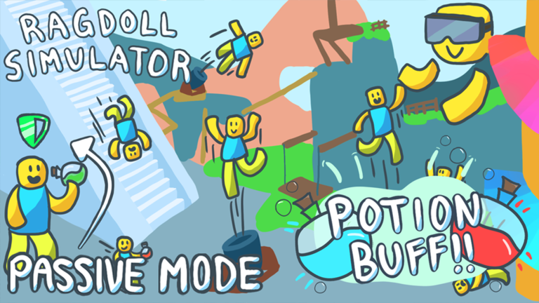 Ragdoll Simulator Roblox scene 5