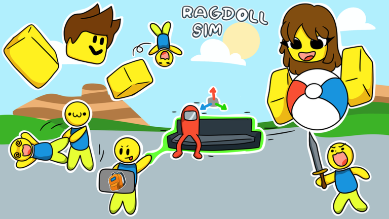 Ragdoll Simulator Roblox scene 6